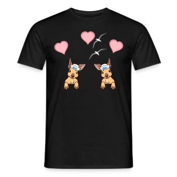 Marins Kangoru Marins Marins Ahoy Enfant - T-shirt homme - noir - Devant - AI Model Male 178 light (178cm)