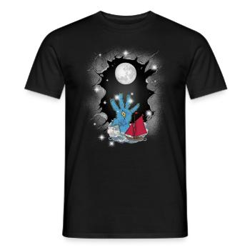 Halloween Sailing Ship Maritime Seafaring Sailors - Men's T-Shirt - black - Front - AI Model Male 178 light (178cm)