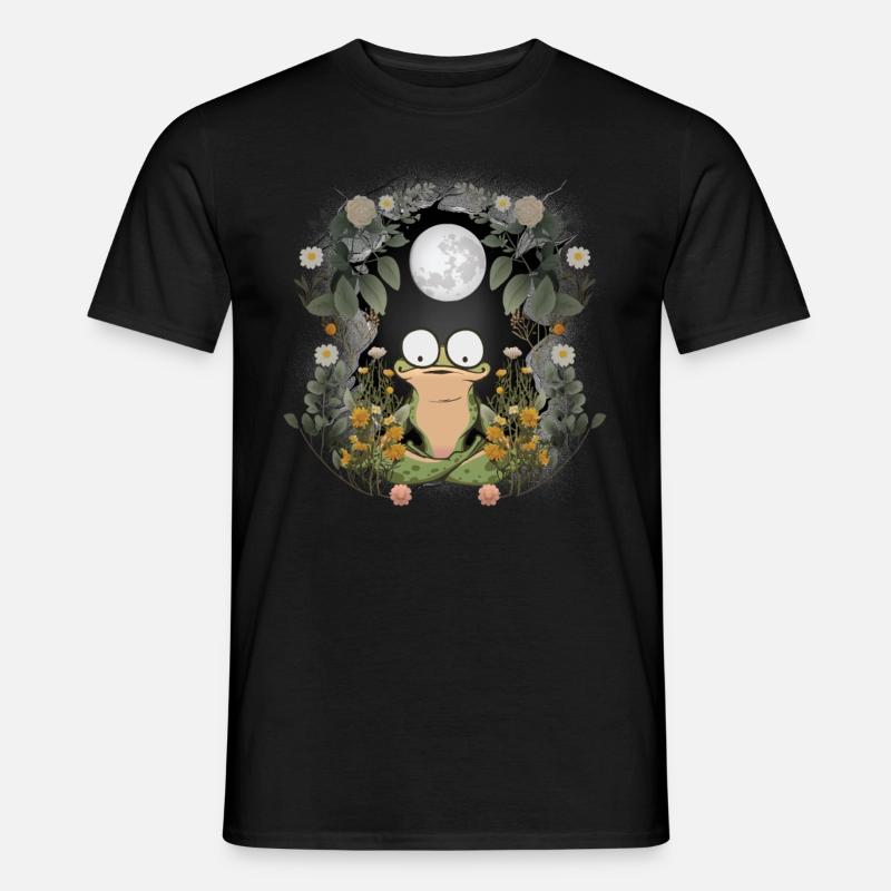 Nature Frog Frogs Toad - Men's T-shirt - black
