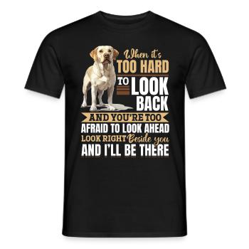 Labrador Lover Dog Owner - Männer T-Shirt - Schwarz - Vorne - AI Model Male 178 light (178cm)
