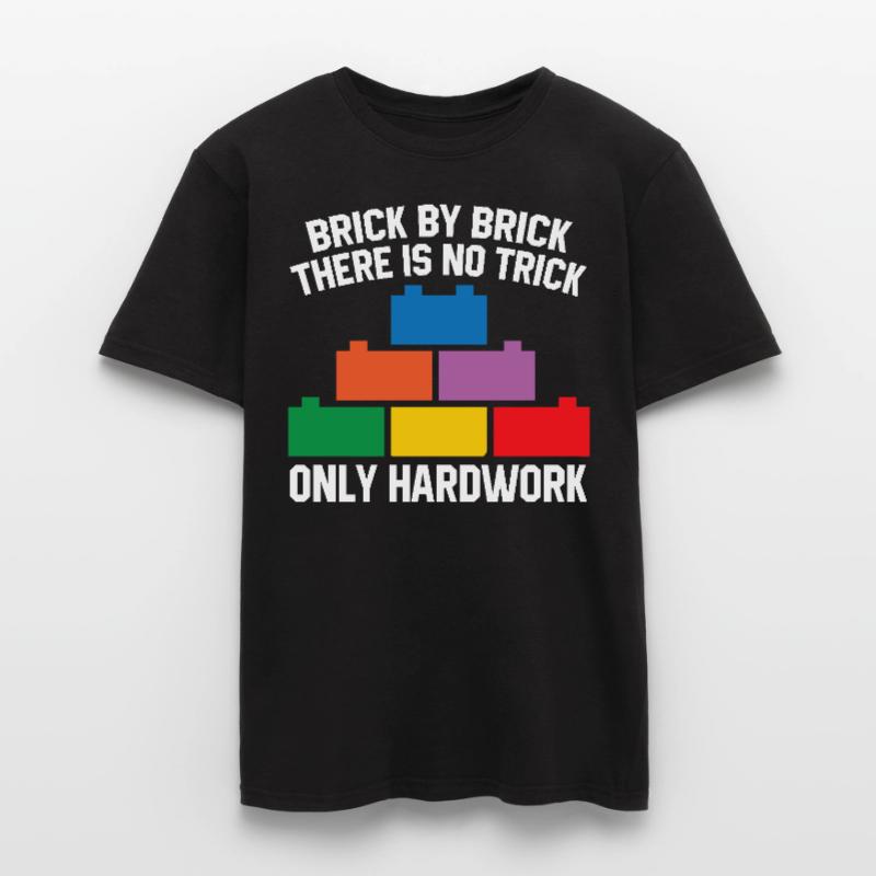 Brick Builder Brick Building Master Builder Men’s T-shirt