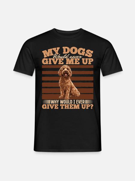 Goldendoodle Dog Owner - Männer T-Shirt - Schwarz