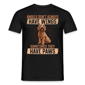 Goldendoodle Dog Owner - Männer T-Shirt - Schwarz - Vorne - AI Model Male 178 light (178cm)