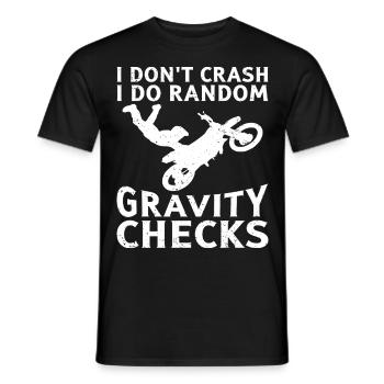 Motorcycle Motorcyclist Men Motorcycle - Men's T-Shirt - black - Front - AI Model Male 178 light (178cm)