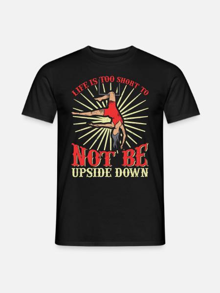 Circus Trapeze for Trapeze Artist Costume - Men's T-Shirt - black