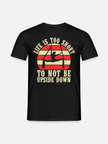 Circus Trapeze for Trapeze Artist Costume - Men's T-Shirt - black