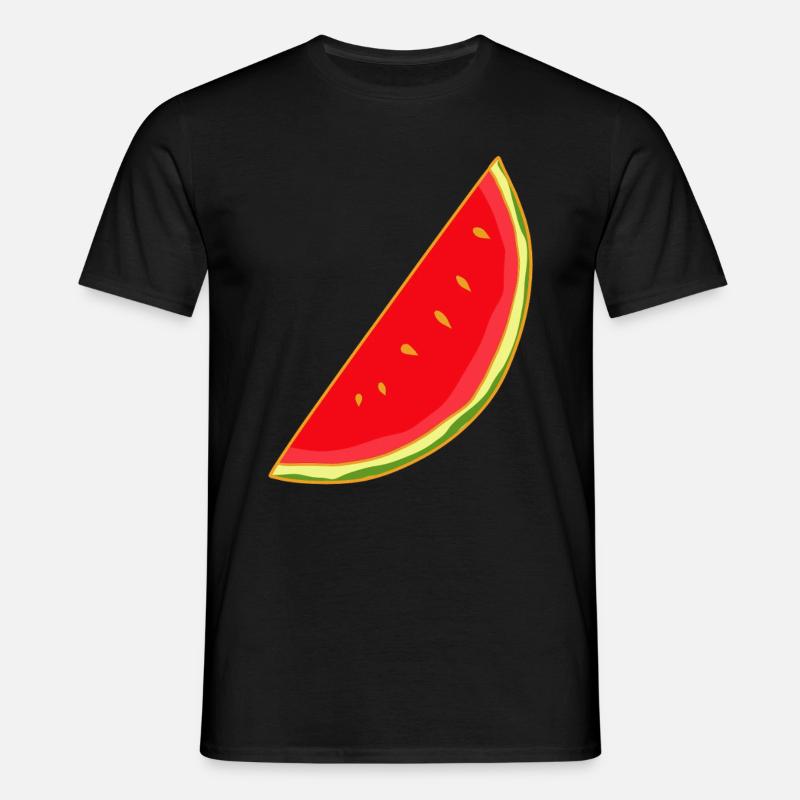Melon, Melons, Summer, Fruit, Fruit - Men's T-Shirt - black