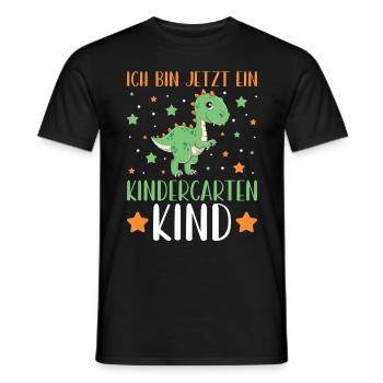Enfants Maternelle Enfant Arc-en-ciel Fille - T-shirt homme - noir - Devant - AI Model Male 178 light (178cm)