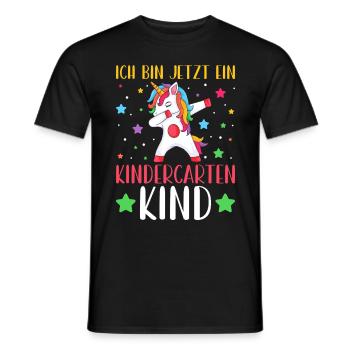 Enfants Maternelle Enfant Arc-en-ciel Fille - T-shirt homme - noir - Devant - AI Model Male 178 light (178cm)