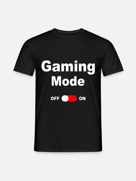 Mode De Mode Off Gamer Joke Game Enfants Cadeau - T-shirt homme - noir