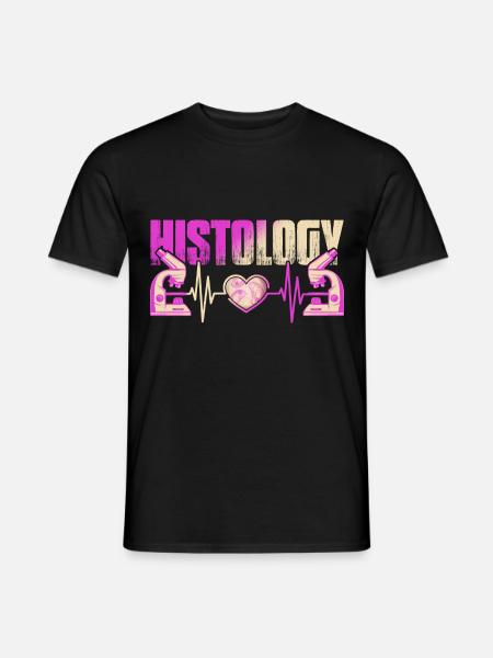 Histologie für Histologietechniker und Histologen - Männer T-Shirt - Schwarz