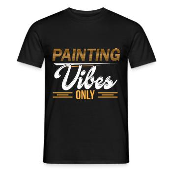 Maler und Lackierer, der Beste und Nervigste Beruf - Männer T-Shirt - Schwarz - Vorne - AI Model Male 178 light (178cm)