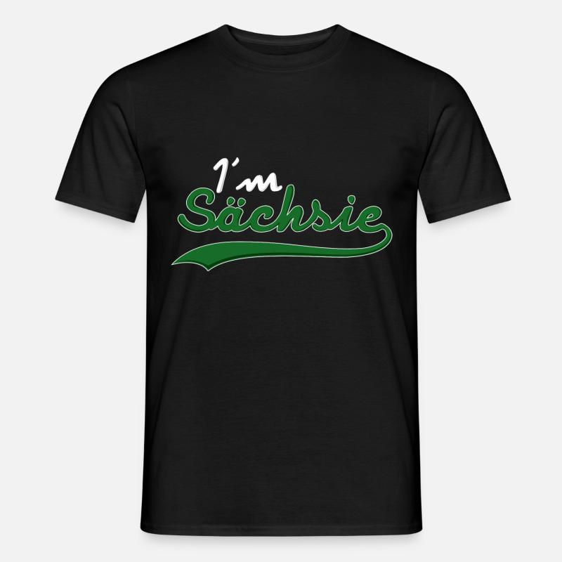 Dans Sexy Sächsie Saxe - T-shirt homme - noir