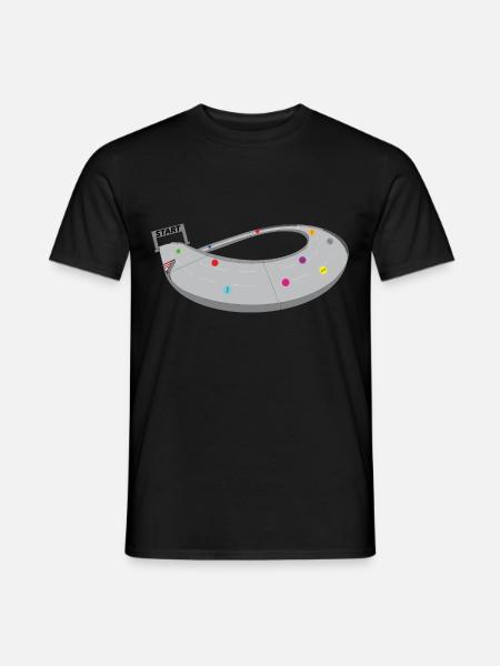 MARBLE RUN - Men's T-Shirt - black