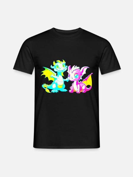 Dragon Dragon Kids - Men's T-Shirt - black