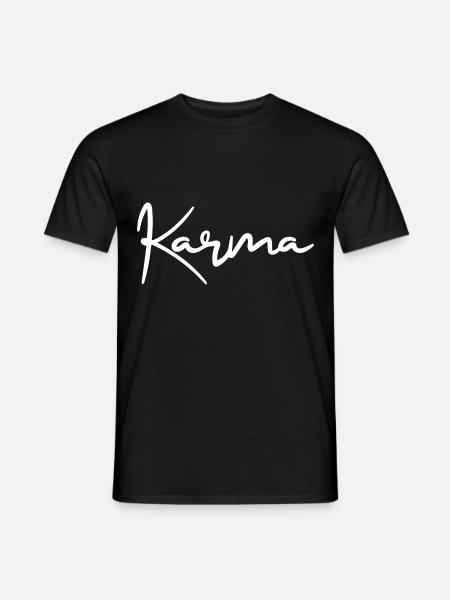 Karma - T-shirt homme - noir