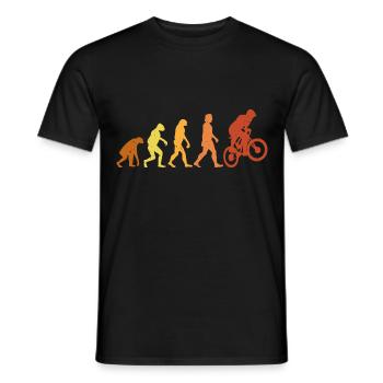 Vintage and Retro BMX Evolution - Männer T-Shirt - Schwarz - Vorne - AI Model Male 178 light (178cm)