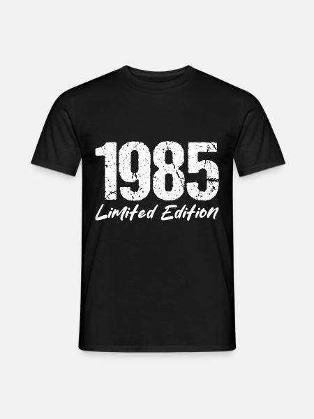 Vintage 1985 Limited Edition 1985 - Miesten T-paita - musta