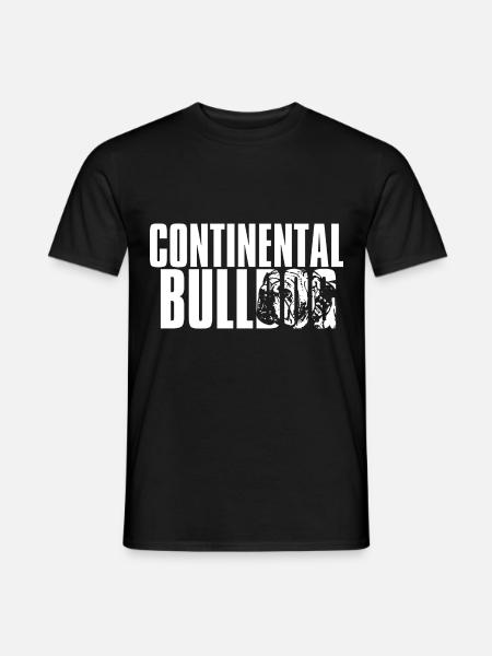 Colorbulls Conti Bulldoggen Continental Bulldogs - Männer T-Shirt - Schwarz