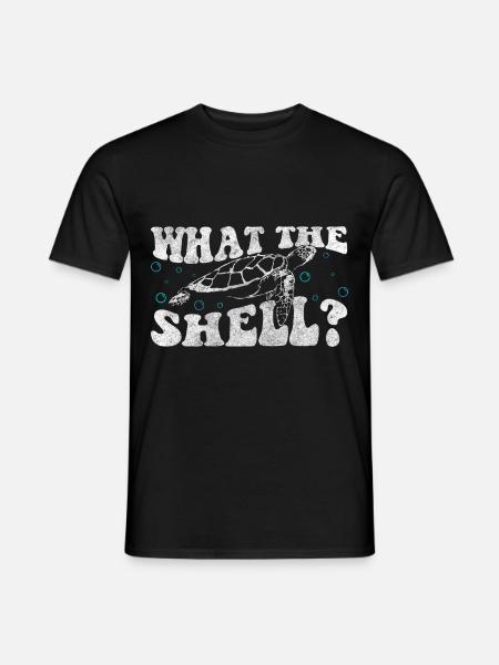 Schildkröten Meer Langsam - Männer T-Shirt - Schwarz