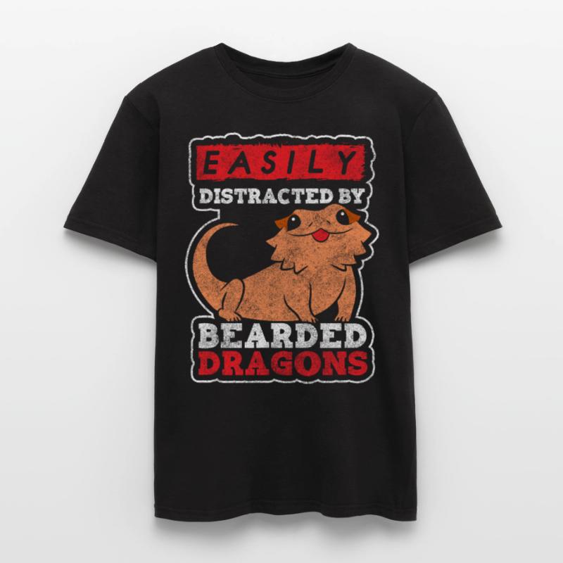 Echse Echsen Eidechse Männer T-Shirt
