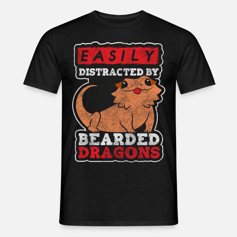 Lizard Lizard Lizard Lizard - Men's T-Shirt - black