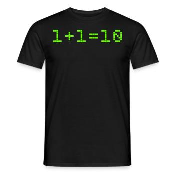 Computer Science Computer Scientist Humor Gift - Men's T-Shirt - black - Front - AI Model Male 178 light (178cm)