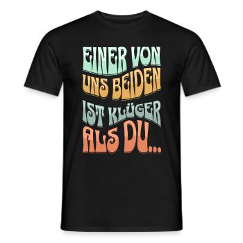 Funny Spruch Fun Sprüche Witzig Lustig - Männer T-Shirt - Schwarz - Vorne - AI Model Male 178 light (178cm)