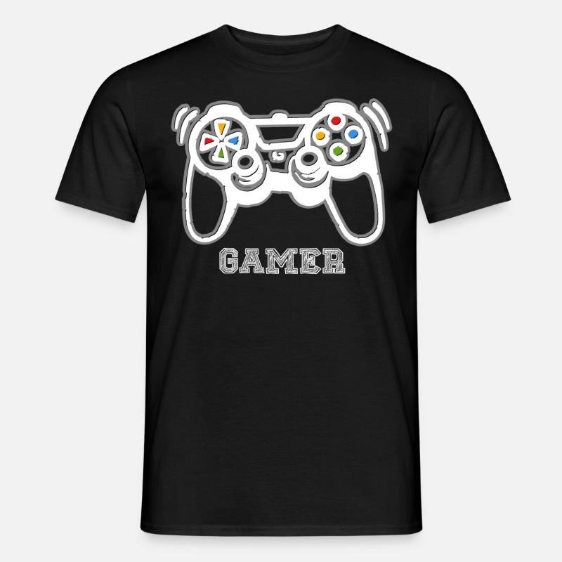 Gamer game console - Men’s T-shirt - black