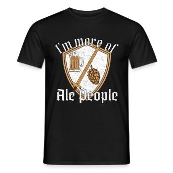 Mittelalterfest Mittelalter Ritter Ritterfest Burg - Männer T-Shirt - Schwarz - Vorne - AI Model Male 178 light (178cm)