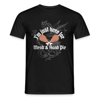 Mittelalter Renaissance Mittelalterfest Ritter - Männer T-Shirt - Schwarz - Vorne - AI Model Male 178 light (178cm)