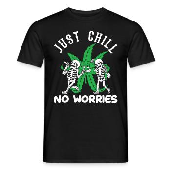 Hanf I Stoner Geschenke I Hanf Geschenke - Männer T-Shirt - Schwarz - Vorne - AI Model Male 178 light (178cm)