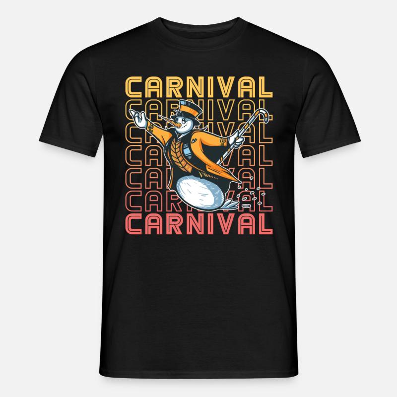 Carnival Circus- Zirkus - Männer T-Shirt - Schwarz