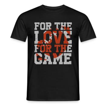 Football américain Citation Texte Fan Cadeau - T-shirt homme - noir - Devant - AI Model Male 178 light (178cm)