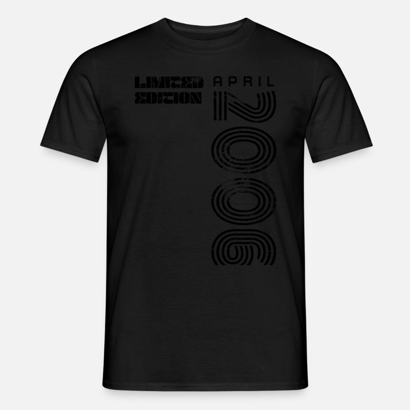 2006 - Männer T-Shirt - Schwarz