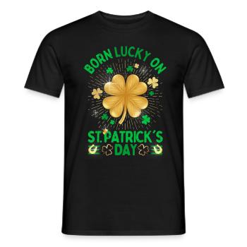 Irland Saint Patrick's Day oder - Männer T-Shirt - Schwarz - Vorne - AI Model Male 178 light (178cm)