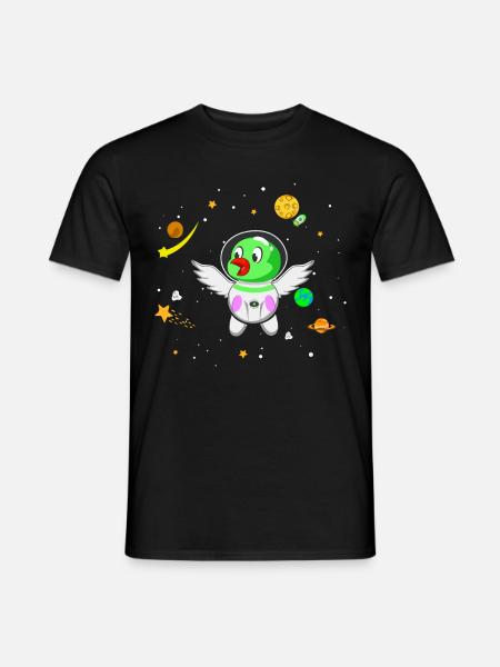 Future astronaut Vogel - Men's T-Shirt - black