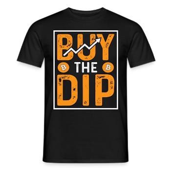 Kaufen Sie The Dip Crypto - Männer T-Shirt - Schwarz - Vorne - AI Model Male 178 light (178cm)