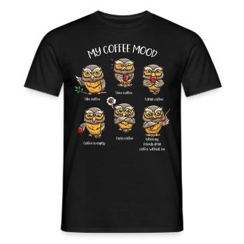 Amoureux des oiseaux sauvages - T-shirt homme - noir - Devant - AI Model Male 178 light (178cm)
