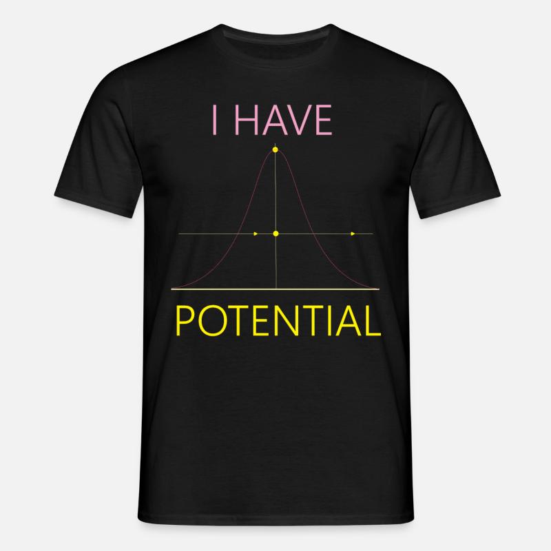 Future Physicist Science Nerd I - Men's T-Shirt - black