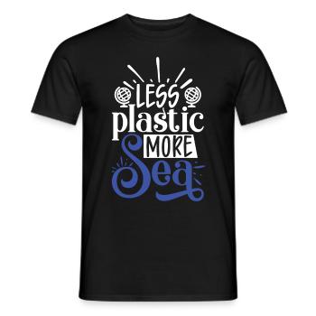 Journée écologique Earth Planet Save Earth - T-shirt homme - noir - Devant - AI Model Male 178 light (178cm)