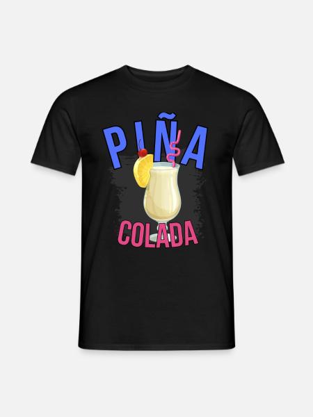 Pina Colada - Men's T-Shirt - black