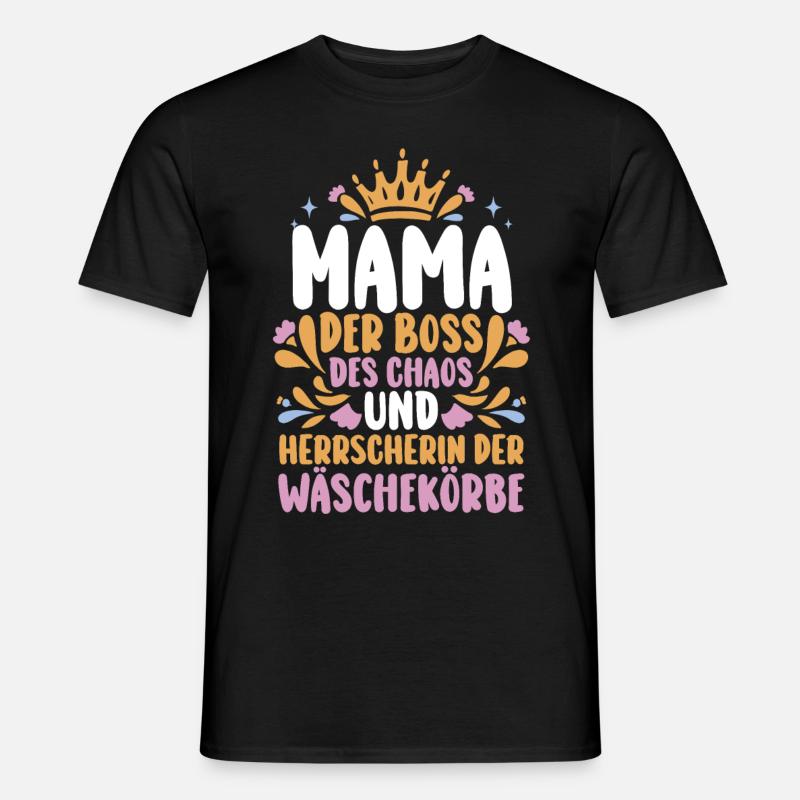 Mutter Mama - Männer T-Shirt - Schwarz