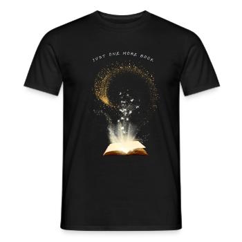 Encore un livre - T-shirt homme - noir - Devant - AI Model Male 178 light (178cm)