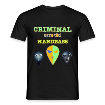 3 year vaniversary - Men's T-Shirt - black - Front - AI Model Male 178 light (178cm)