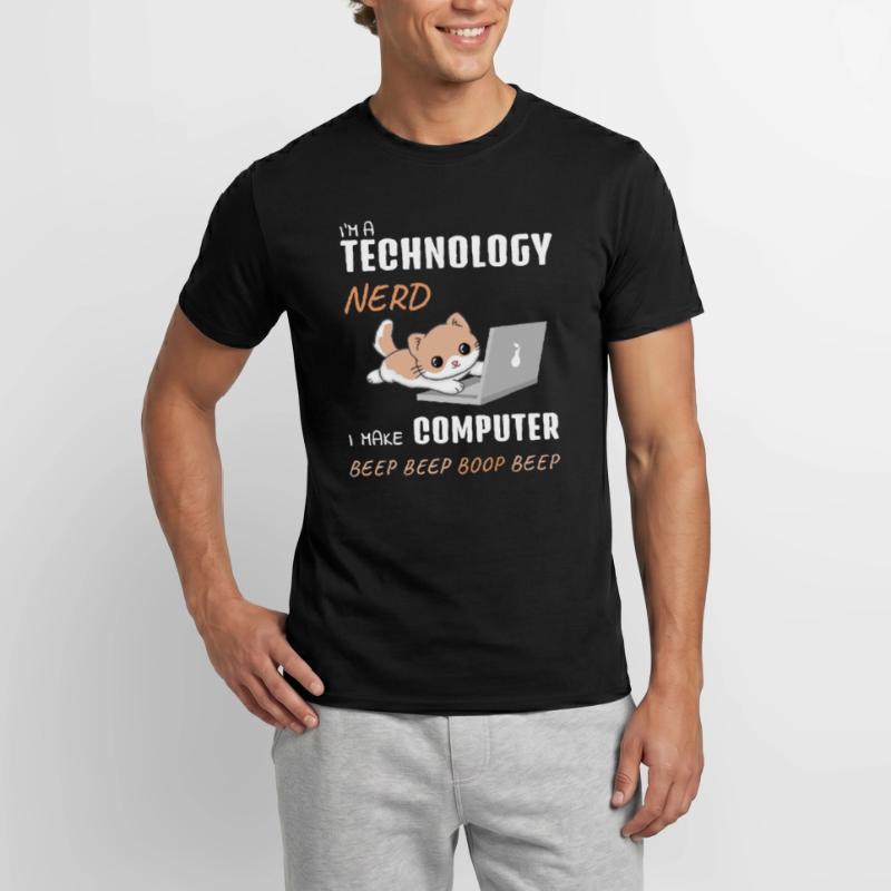 IT Computer Administrator Computer Work Gift Men's T-Shirt