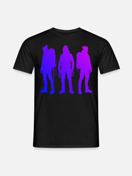 Bouldering Boulder Climber Women's Climbing - Men's T-Shirt - black