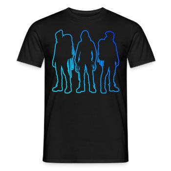 Climber Bouldering Climbing Men's Climber - Men's T-Shirt - black - Front - AI Model Male 178 light (178cm)