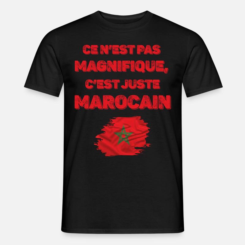 C'est juste Marocain - T-shirt homme - noir