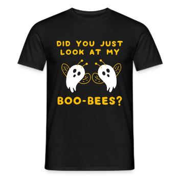 Tu viens de regarder mes boo-bees drôle Halloween - T-shirt homme - noir - Devant - AI Model Male 178 light (178cm)